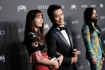 [포토] 이민정, 남편 이병헌 팔짱 꼭끼고 LA 갈라쇼 참석