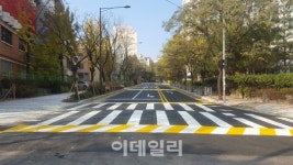 [동네방네]노원구, 태릉초교 앞 도로 안전하게 새단장