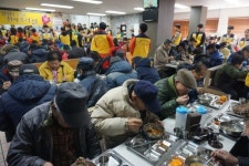 전국자원봉사연맹, 부산지역 독거노인 위한 무료급식소 개소