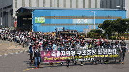 꽉 막혀있다 조선 빅3 임단협 새해에도 제자리..악화 우려도