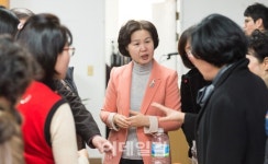 [포토] 주민과 대화하는 양천구청장