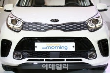 [포토]작지만 강한 차, 올 뉴 모닝 출시