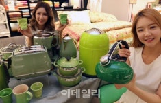 [포토]싱그러운 봄 색상, 녹색 품은 생활용품 구경하세요