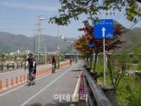 [가족하이킹③] 한강변을 따라 달리다 남양주 남한강&북한강 자전거길