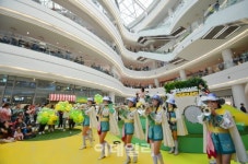 [포토]타임스퀘어, 동심 가득 플레이 그린 퍼레이드 개최-4