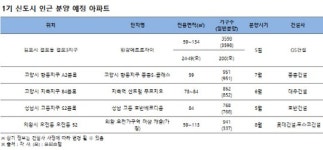 1기 신도시 인근 택지·도시개발지구 단지 ‘인기’