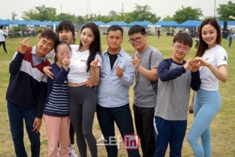[포토] ‘머슬퀸’ 최설화·김지민의 봉사활동 나들이