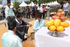 [포토]충북 청주 초정문화공원서 열린 제11회 세종대왕과 초정약수 축제