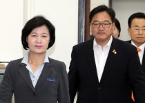 추미애 “김민석, 文대통령이 제게 붙여놓은 것”