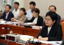 [포토]청문회 갖는 정현백 여성가족부장관 후보자