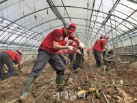 덕신하우징, 청주 수해복구지역에 희망봉사단 파견