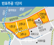 강남 알짜 땅 잡아라..반포주공1 재건축 수주전 대형사 총출동