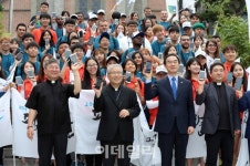 [포토]평화의 바람 통일체험 다녀오겠습니다