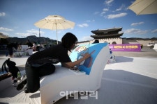 [포토]벤치아트 감상하세요