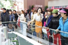 안성 공도 우방 아이유쉘 모델하우스 3일간 1만9000명 몰려