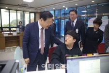 [포토]기찬수 병무청장, 충북지방병무청 방문