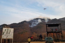 파주 감악산 산불, 진화 마무리 단계 인명피해 없어