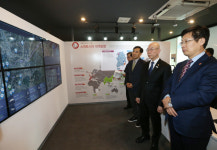 이효성 위원장, LG U+ 고양 스마트시티 현장 방문