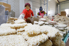 [포토]대목 맞은 정읍 한과 공장