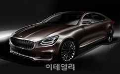 기아차, ‘신형 K9’ 외장 렌더링 이미지 공개