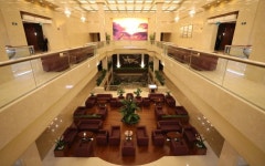 [포토]평양 고려호텔 로비의 모습