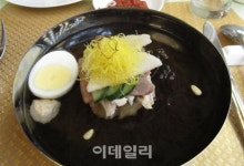 [포토]평양 옥류관 냉면