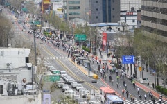 [포토]종로1~5가 자전거전용차로 2.6Km구간 개통