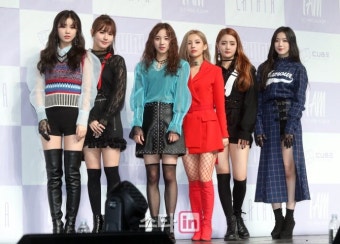 [포토](여자)아이들 '떨리는 데뷔'