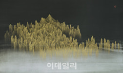 [e갤러리] 죽어도 못갈 금빛 저쪽 물가…임진성 몽유금강도