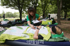 [포토]숲속 낮잠 1등은 누구