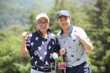 [포토]이강선-이현 父子 젝시오 파더 앤 선 화이팅