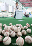 [포토]6.13 지방선거 이색 투표소, 야구부실내훈련장