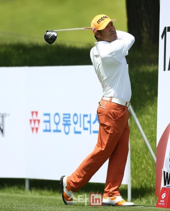 [포토]최호성 '또 한번 상위권으로'