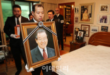 [포토]청구동 자택 찾은 고 김종필 전 국무총리