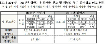 부동산 허위매물도 강남3구가 최고..상반기 272건 제재