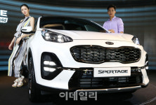 [포토]기아자동차 스포티지 더 볼드 선보여
