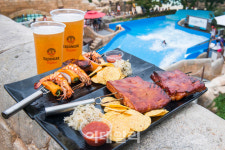 [여행+] 물놀이에 바비큐까지…에버랜드 메가 바비큐&비어 페스티벌