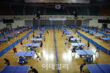 지역탁구 동호인들의 축제 성황