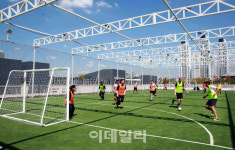 [포토] 데카트론코리아 풋살장 무료 이용