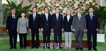 [포토]남북정상회담 특별수행원-김영남 최고인민회의 상임위원장 면담