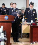 [포토]경찰청 국정감사, '인사하는 민갑룡 경찰청장'
