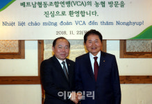 [포토] 농협 방문한 베트남 협동조합연맹 회장