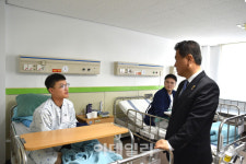 [포토]국군대전병원 찾은 서주석 국방부 차관