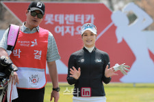 [포토] 박결 롯데렌터카 여자오픈 최선을 다해요