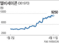 BTS는 거들뿐..엘비세미콘 테마 말고 실적 봐주세요