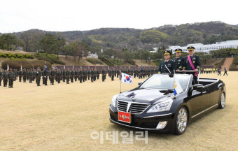 [포토]  육군참모총장 이ㆍ취임식