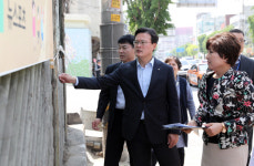 [포토] 채현일 영등포구청장, 학교 공감 프로젝트