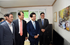 [포토]안병용 의정부시장 어르신들 건강·편의 위해 노력할 것