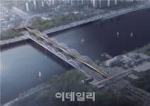 한강대교 공중보행교 설계안 공개...“물 위에 떠있는 배를 걷는 느낌”