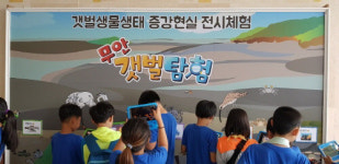 디앤피코퍼레이션, AR 전시체험 시작..갯벌생물생태 콘텐츠 인기
